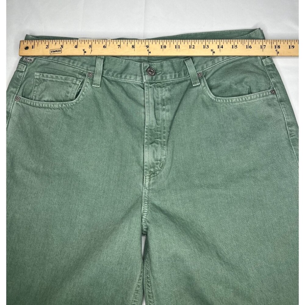 Citizens Of Humanity Loli Mid Rise Baggy in Nova Green Size 31 - Picture 15 of 17